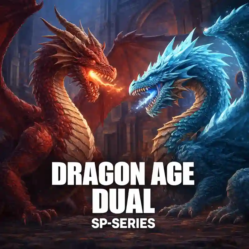 Dual Dragon Age casino game interface
